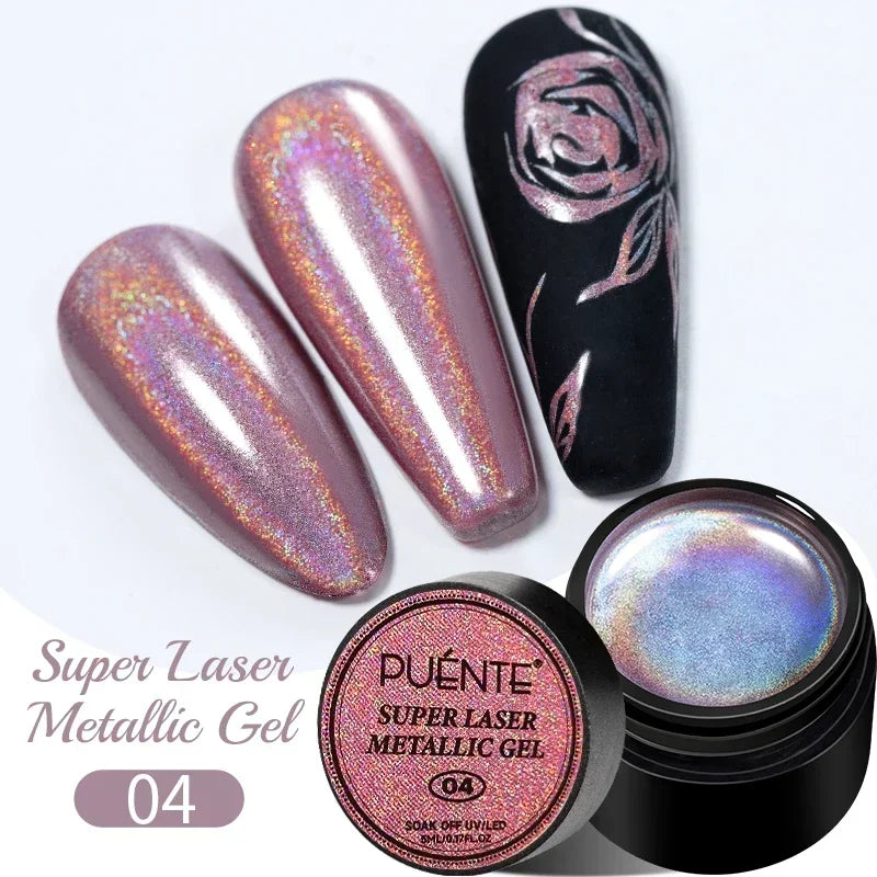 7.5ML Amber Moonlight Cat Magnetic Gel Nail Polish WaterLight Cat Eye Gel Soak Off Semi-Permanent Nail Art Varnish For Manicure