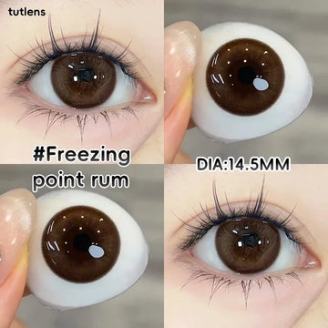 Fashion Mixed Color Half-Yearly Cosmetic Contact Lenses 2 Pieces