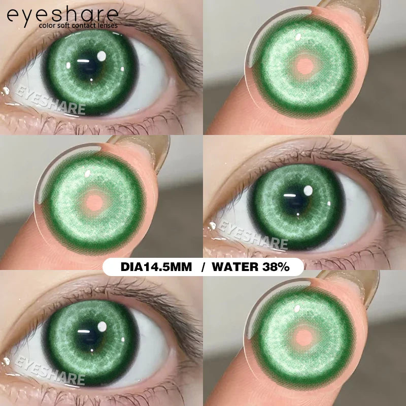 Contact Lenses 14.5mm 1Pair for Anime accessories for eyes Cosplay Color contact Lenses Halloween Eye Contacts yearly use