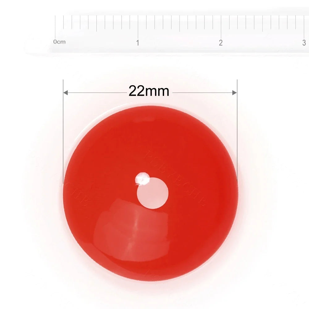 22mm Sclera Lens 2 Pieces Halloween Contact Lenses Cosplay Lens White Lenses Red Mesh Full Eye Crazy Lenses Accessories