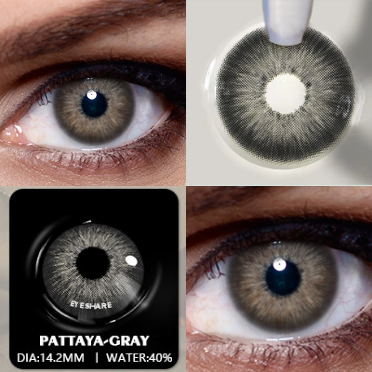 1 Pair Colored Contact Lenses for eyes/men Natural Look Fast Delivery BLUE Eye Lenses Gray Contact Green Eye Lenses
