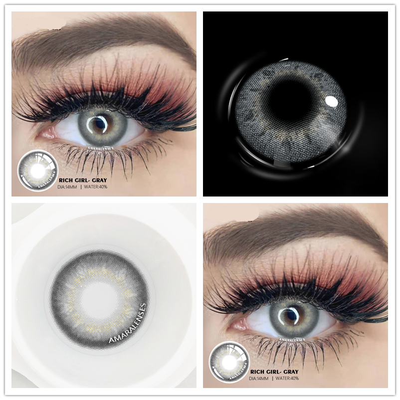 1 Pair Color Contact Lenses for Eyes Natural Brown Lenses Beauty Fashion Monet lense Blue Lenses Green Eye Contact