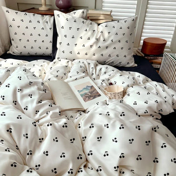 3/4Pcs Digital Printing Cartoon Bedding Set Single Queen King Size Duvet Cover Set Bed Sheet Pillowcases