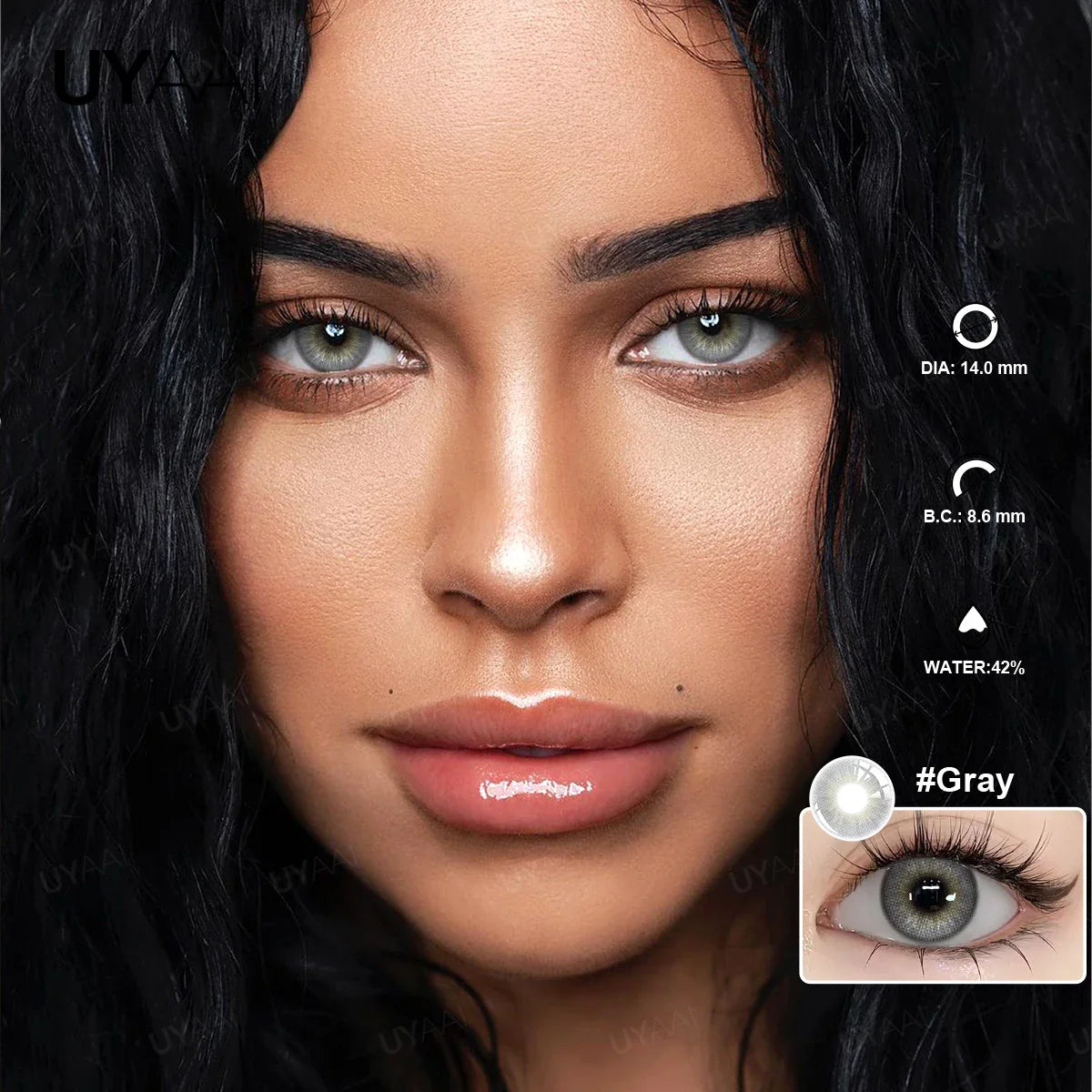NEW Colored Contact Lenses Natual Pupils Gray Contacts Lenses Green Pupils Women Makeup Blue Pupils Cosmetic Black Lenses