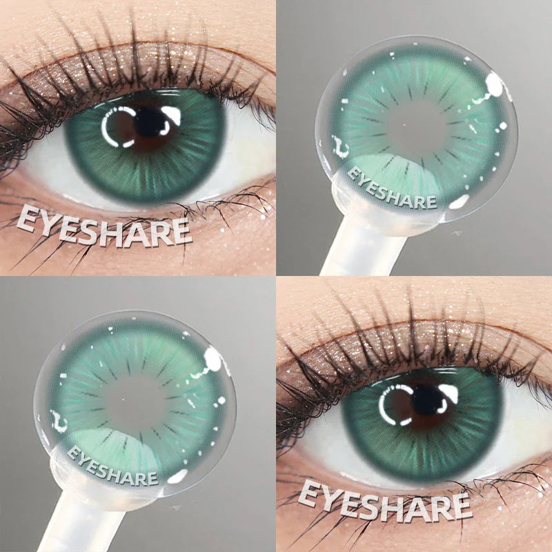 1 Pair Brown color Contact Lenses for Eyes Blue Lenses Gray contact Lenses eye makeup Eye Cosmetics