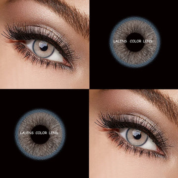 14.2mm Yearly Disposal Colored Contact Lenses Enlarging Effect Soft Lens For Daily Makeup Eye Contacts