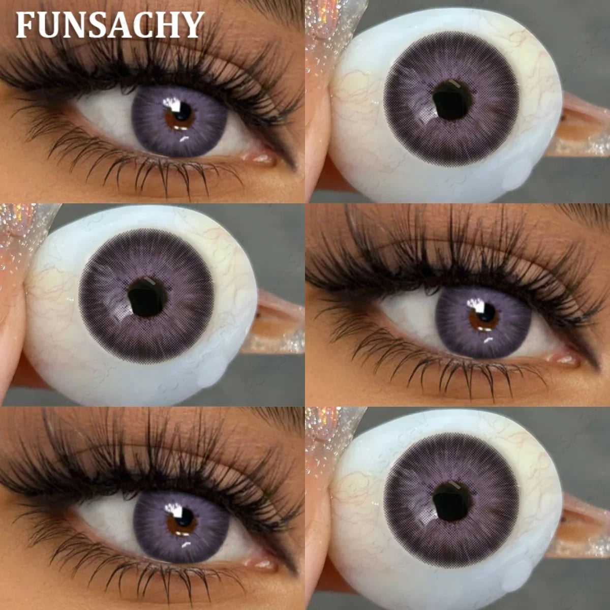 1 Pair Natural Color Contact Lenses for Eyes Brown Lenses Colorcon Korean Lens Yearly Beautiful Grey Eyes Big Black Len