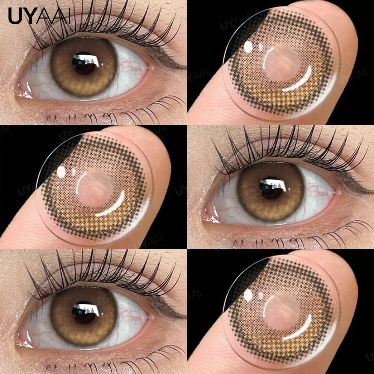 1 Pair Color Contact Lenses for Eyes Blue Pupils Brown Natural Lenses High Quality Green Color Eye Lens Cosmetic Colorcon