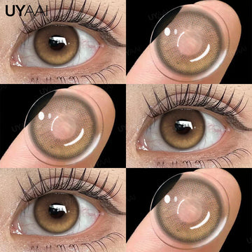 1 Pair Color Contact Lenses for Eyes Blue Pupils Brown Natural Lenses High Quality Green Color Eye Lens Cosmetic Colorcon