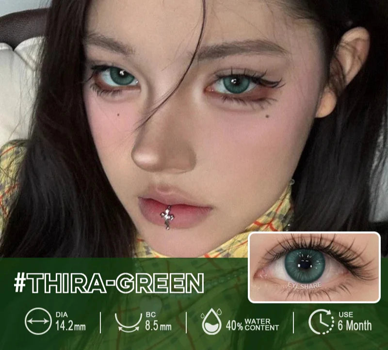 1 Pair Brown color Contact Lenses for Eyes Blue Lenses Gray contact Lenses eye makeup Eye Cosmetics
