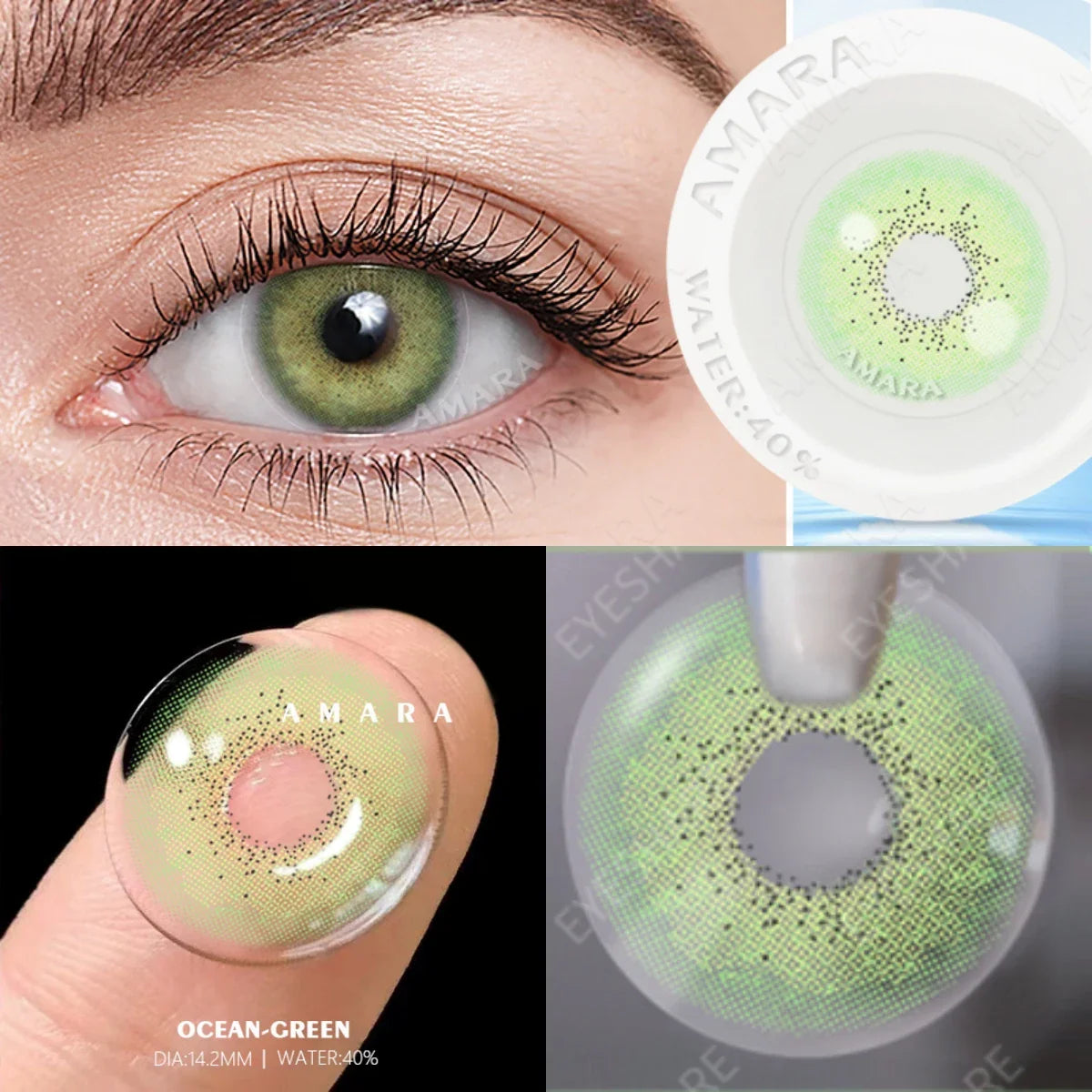 Natural Color Lens Eyes 1Pair Color Contact Lenses For Eyes Beauty Contact Lenses Eye Cosmetic Color Lens Eyes