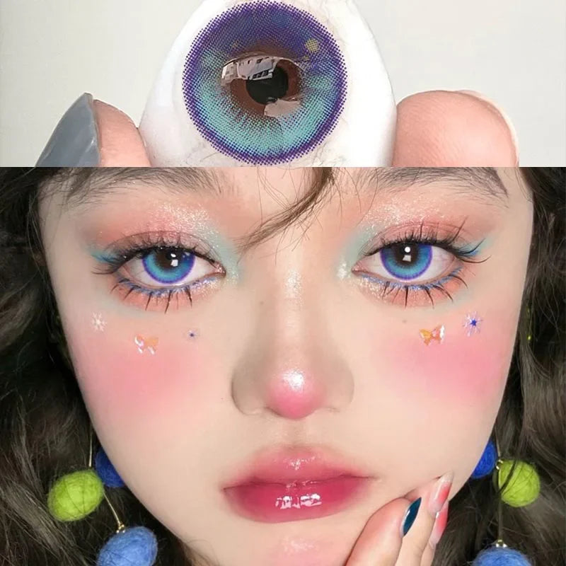 Color Contact Lenses Vampire Pupil 6months Cute Eye Circle Lens Fastshipping