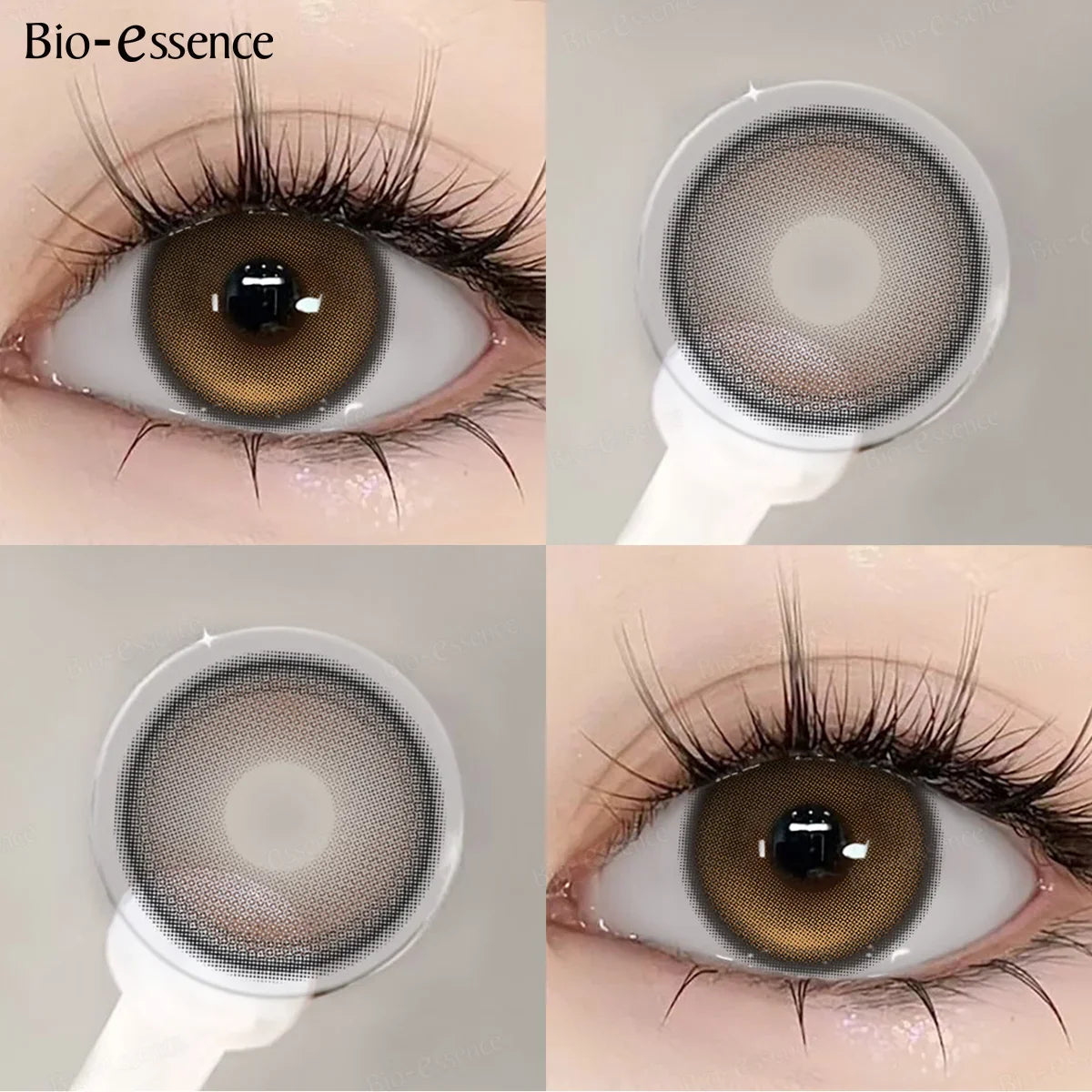 1 Pair Color Contact Lenses Fashion Beauty Lenses for New User Makeup Green Contact High Quality Natural Lenses Year