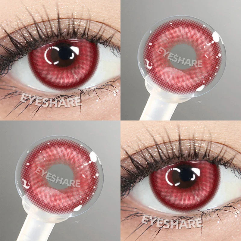 1 Pair Cosplay Contact Lenses for Eyes Halloween Lenses Anime Lenses Anime Accessories Lenses Role playing contact lenses