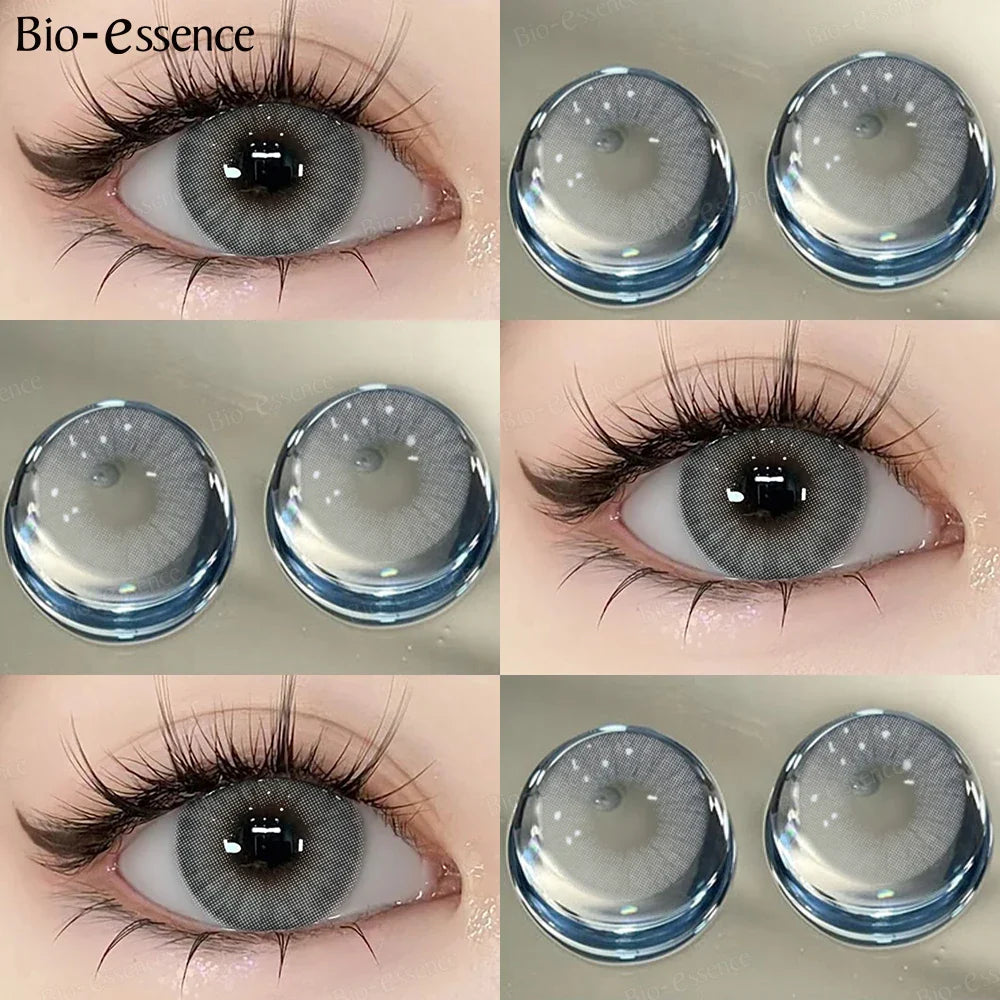 1 Pair Color Contact Lenses Fashion Beauty Lenses for New User Makeup Green Contact High Quality Natural Lenses Year