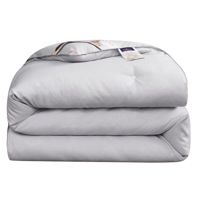 Nordic Natural Mulberry Luxury Silk Comforter Duvet Twin Queen King Full Size Cotton Blanket Quilt Couple Bedding In Filler