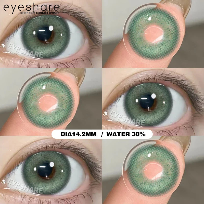 Contact Lenses 14.5mm 1Pair for Anime accessories for eyes Cosplay Color contact Lenses Halloween Eye Contacts yearly use