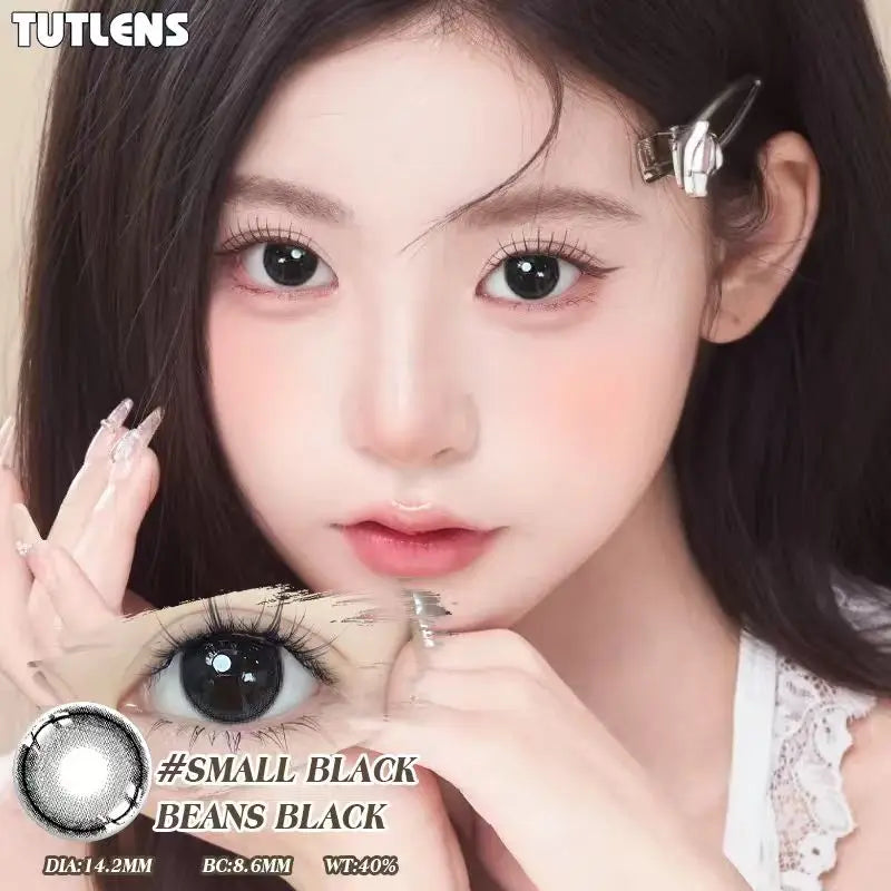 2Pcs Mixed Color Contacts | Half Year Wear | Zero Power Soft Lens