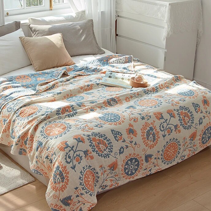 Bohemia Sofa Cover Home Bed Comforter Throw Blanket for Couch Hotel Restaurant Plaids spread on The  Covers