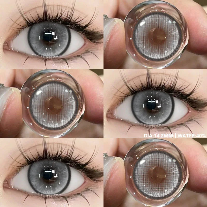 1Pair New Color Contact Lenses for Eyes Cosmetic High Quality Blue Lenses Green Contact Fashion Cosmetic Eye Contacts