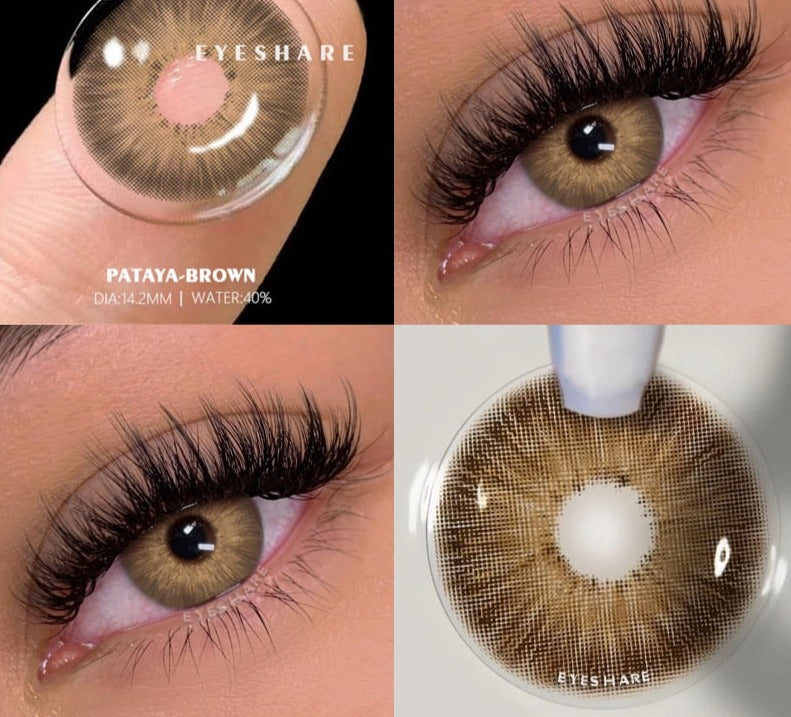 1 Pair Color Contact Lenses for Eyes Natural Brown Lenses Beauty Fashion Monet Lense Blue Lenses Green Eye Contact