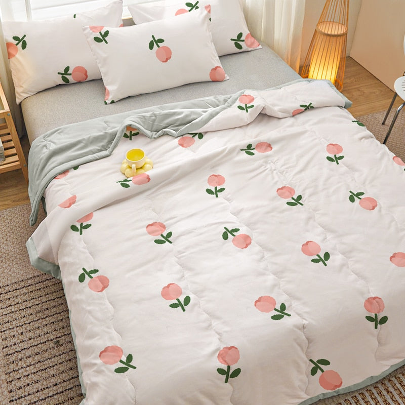 Summer Ice Cool Thin Quilt Comforter Soft Air conditioning Quilt/Duvet/Blanket Bed duvets 150 single bed quilt
