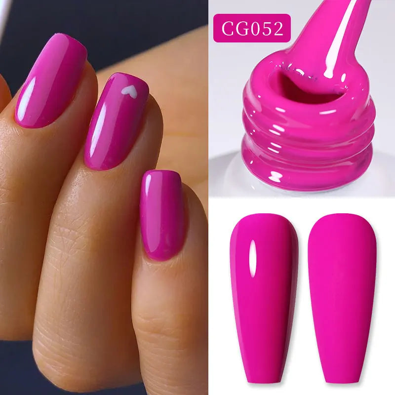 10ml Purple Red Series Gel Nail Polish Winter Dark Purple Nail Art Varnish Semi Permanent Soak Off UV LED Gel