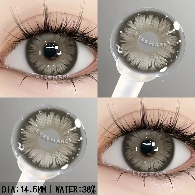 1 Pair Purple Lenses for Eyes Color Contacts Lens Anime Pink Lenses Blue Pupils for Eyes Y2K Lenses for Natural Eyes