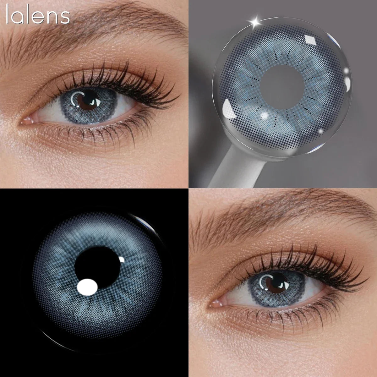 14.2mm Half-Year Disposable Brown Colored Contact Lenses Viral Makeup Beauty Lens for Daily Party Dating Cosmetic