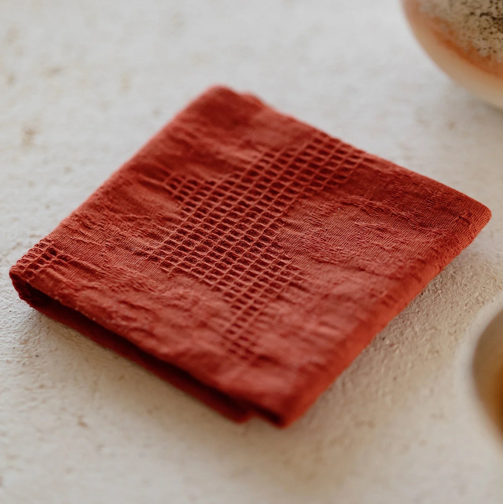 Thick Handmade Cotton Linen Tea Towel Double Sided Absorbent Tea Tablecloth Tea Set Zero Matching Tea Tray Cup Mat Pot Mat