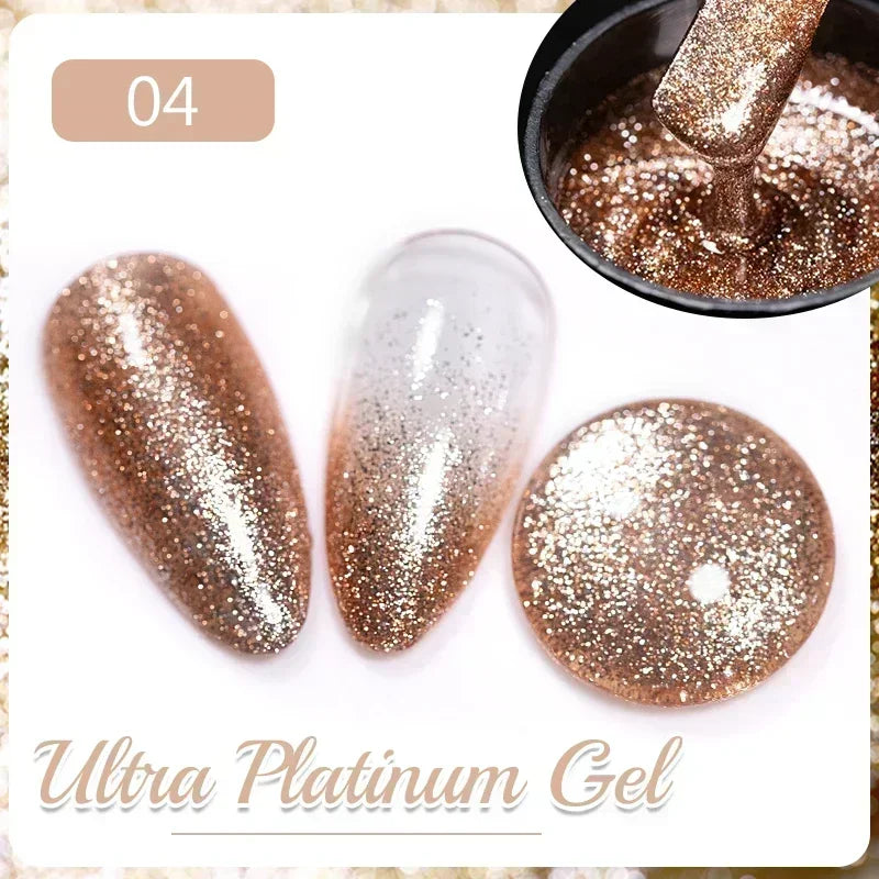 7.5ML Amber Moonlight Cat Magnetic Gel Nail Polish WaterLight Cat Eye Gel Soak Off Semi-Permanent Nail Art Varnish For Manicure