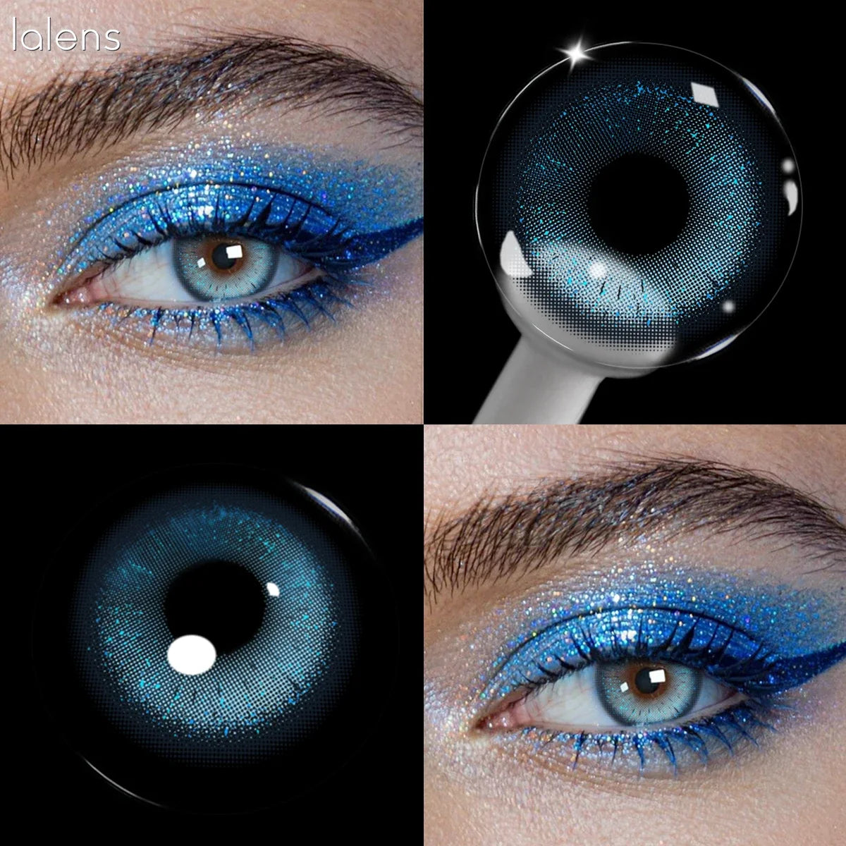 Yearly Plano & Colored Contact Lenses Firefly Brown Natural Prescription Soft Lens Daily Eye Beauty Eyewear