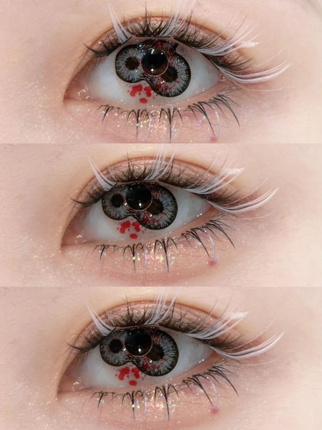 Cosplay Halloween Scary Contact Lenses Crazy Softlens 14.5mm