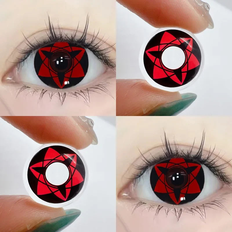 1pair Color Contact Lenses Pupil 6months Halloween Circle Lens 14.5mm
