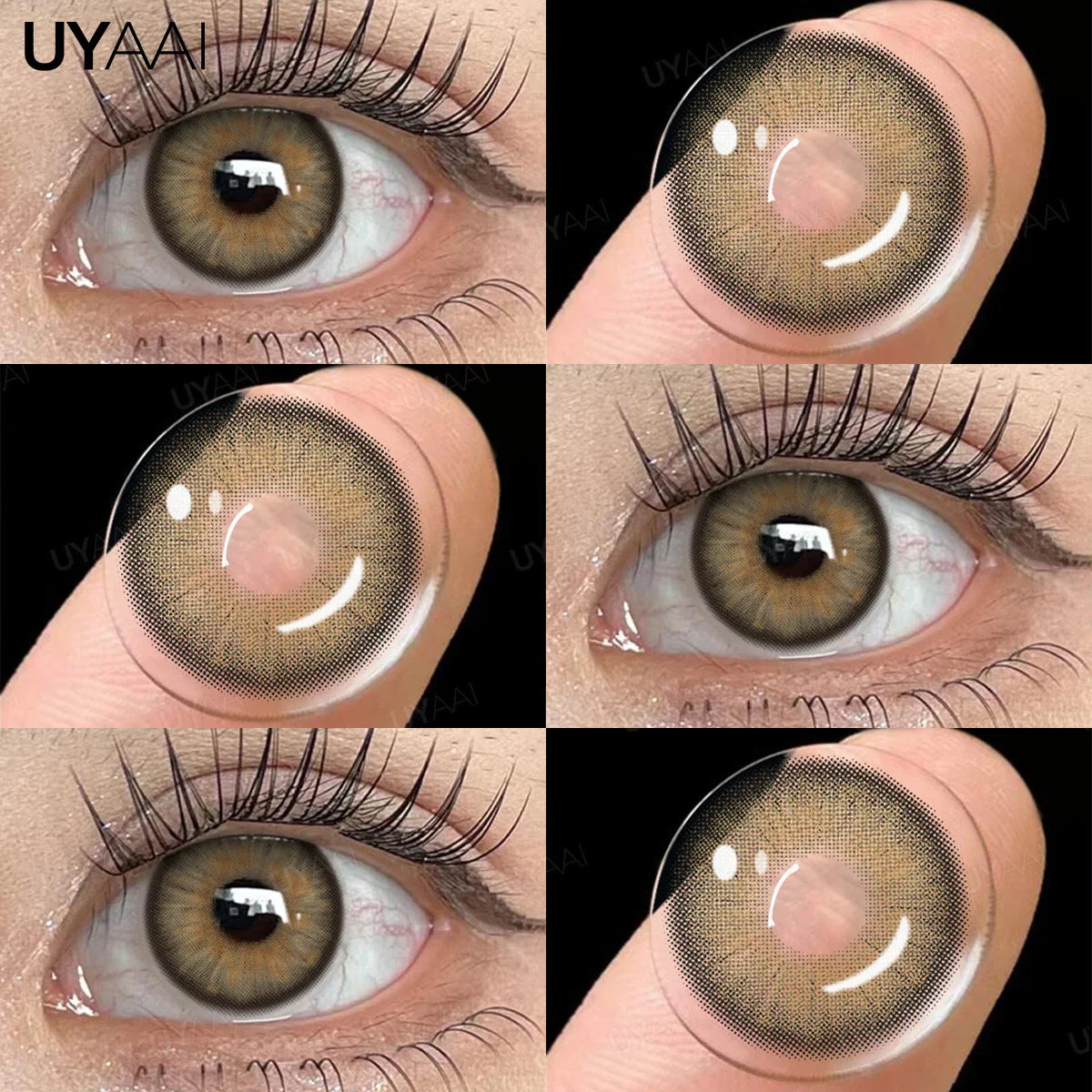 1 Pair Color Contact Lenses for Eyes Blue Pupils Brown Natural Lenses High Quality Green Color Eye Lens Cosmetic Colorcon