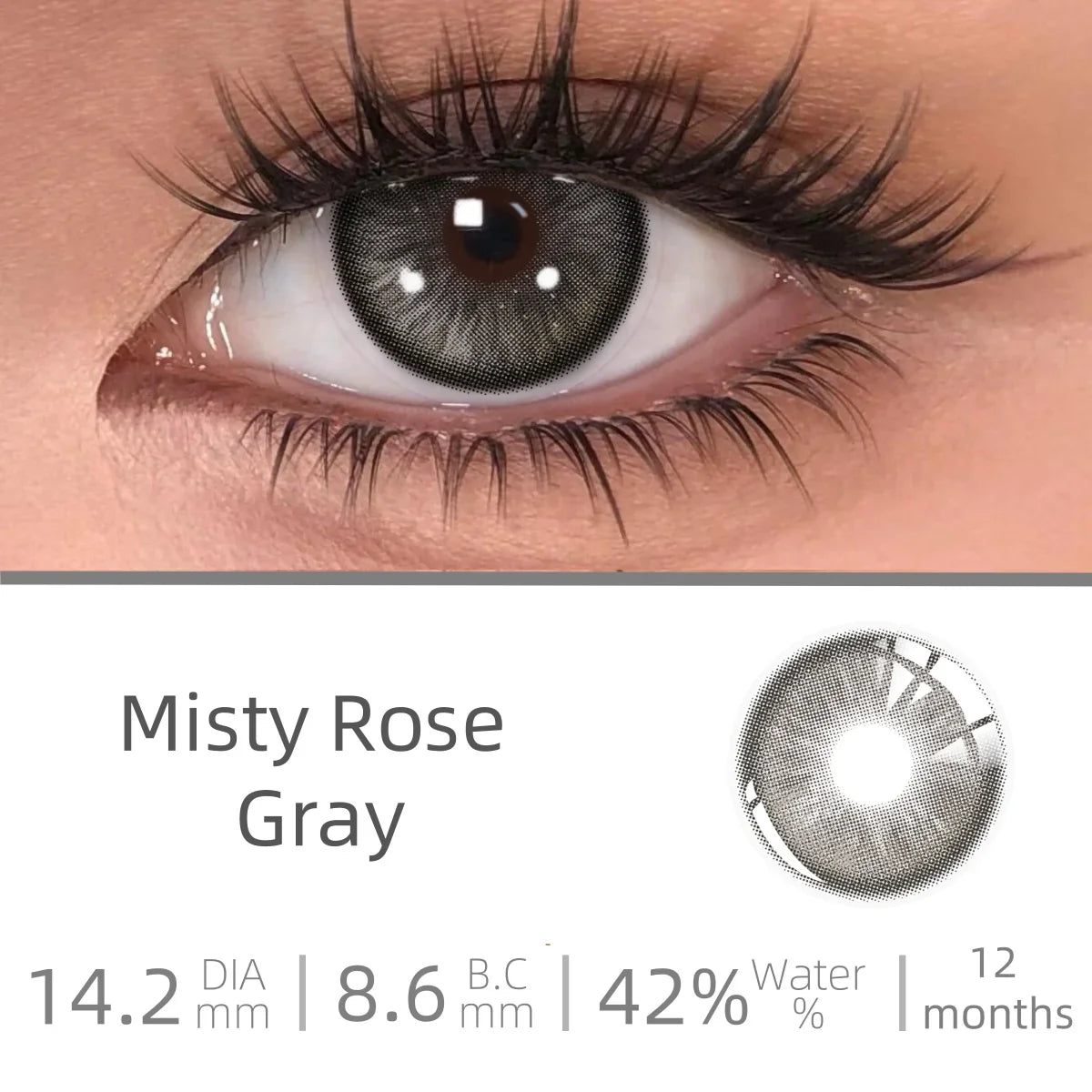 Love Story series Multiple colors Natural soft Contact lenses Blue Lenses Green Pupils Lens Yearly Cosmetic