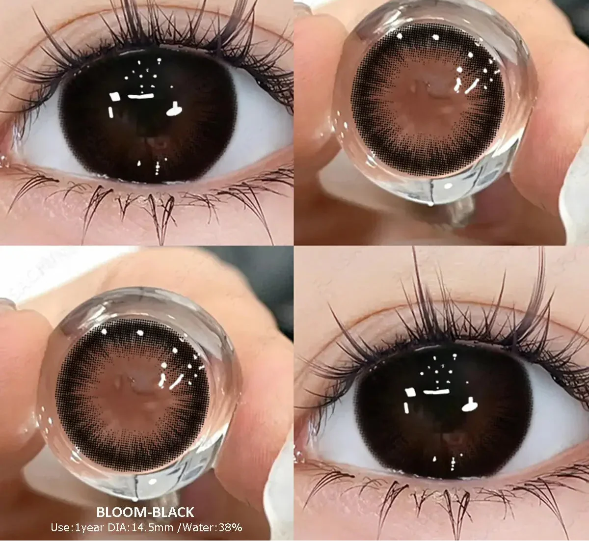 1 Pair Brown Color Series Contact Lenses for Eyes Fashion Natural Lenses High Quality Soft Lens Cosmetics Pupils Yearly