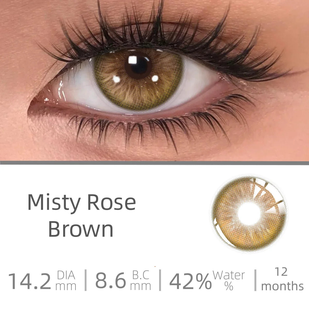 Love Story series Multiple colors Natural soft Contact lenses Blue Lenses Green Pupils Lens Yearly Cosmetic