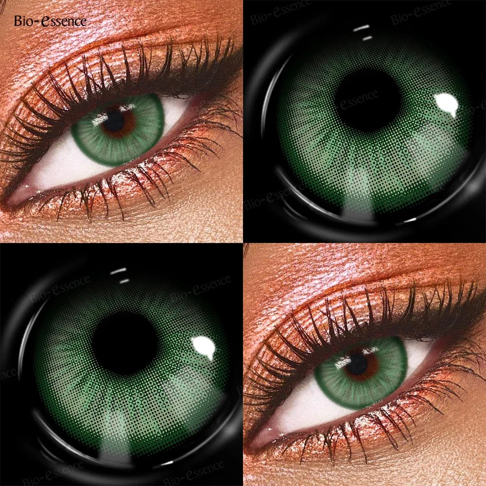 1 Pair Cosplay Contact Lenses for Eyes Cosplay Anime Lenses Multicolored Lenses Halloween Blue Eye Pupilentes 1 Year
