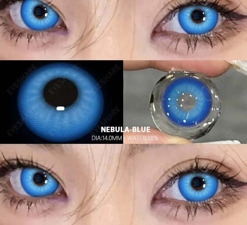 1pair/2pcs Colored Contact Lenses for Eyes Natural Green Lenses Blue Contact Lens Gray Contacts High Quality Lenses