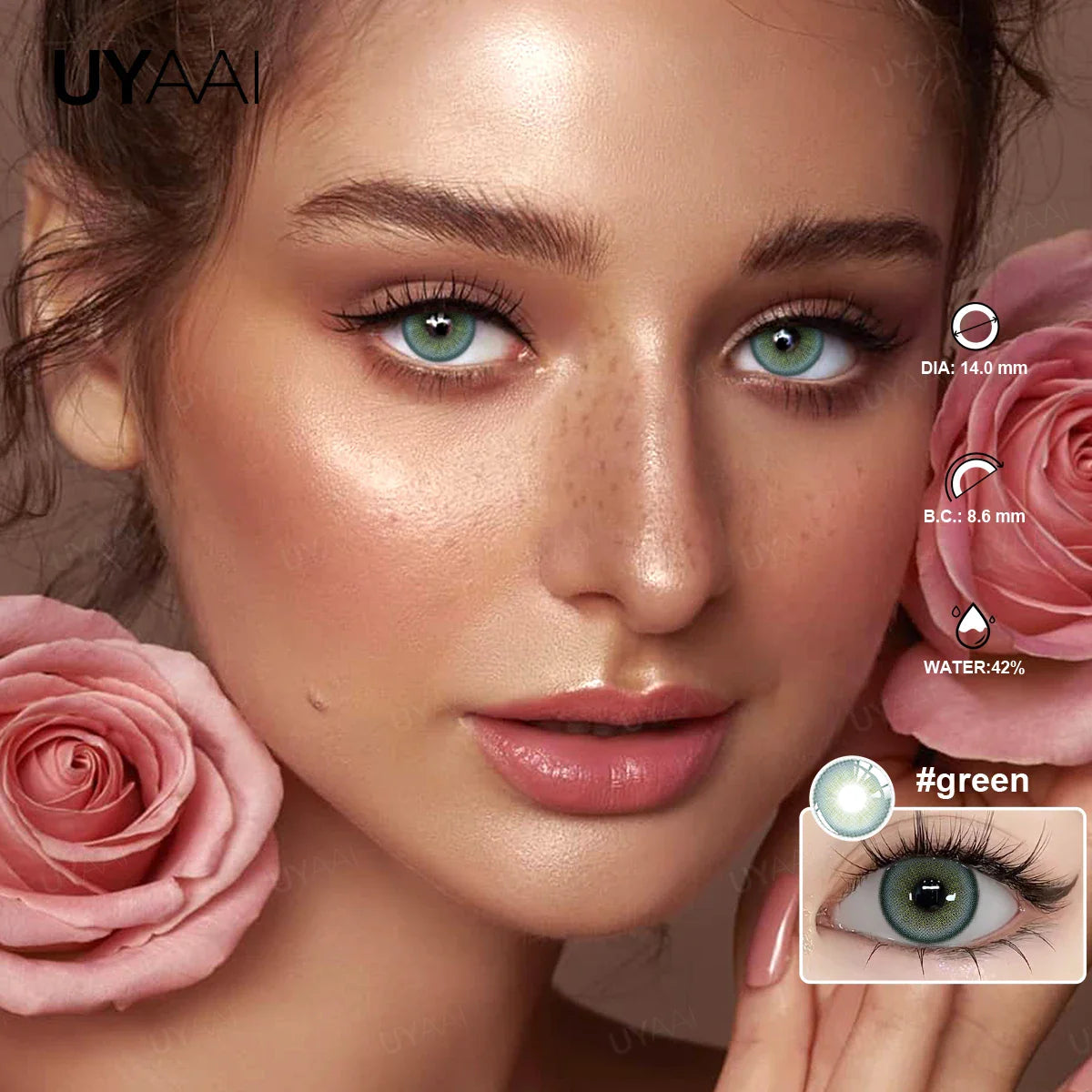 NEW Colored Contact Lenses Natual Pupils Gray Contacts Lenses Green Pupils Women Makeup Blue Pupils Cosmetic Black Lenses