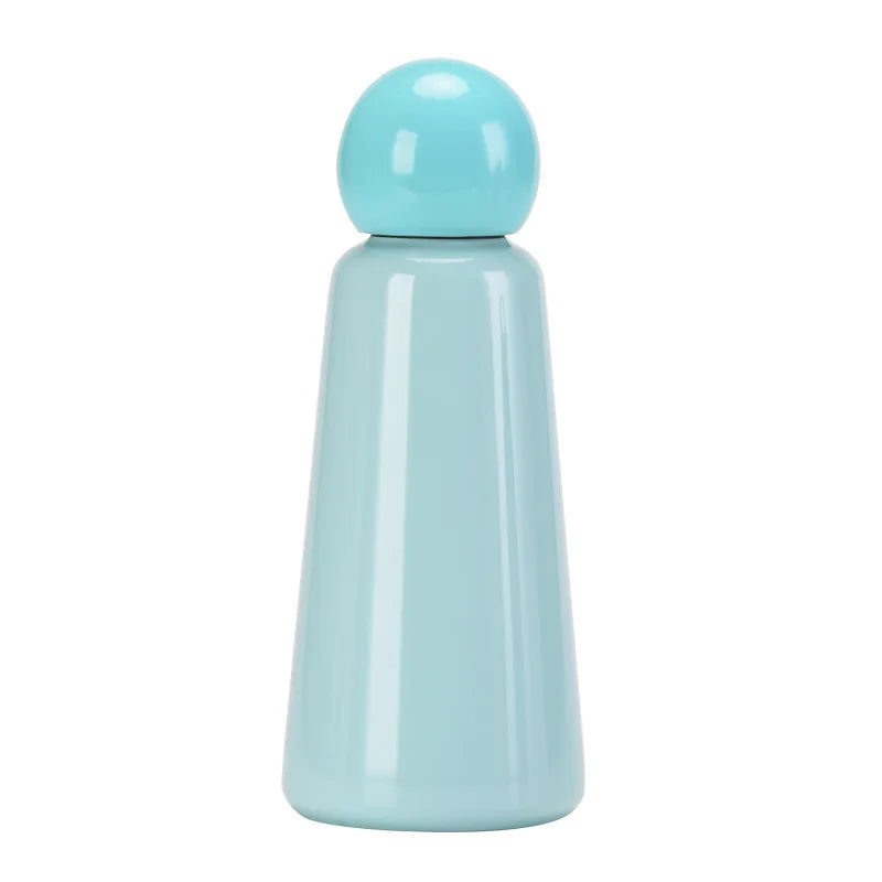 500ML INS Thermos Cup For Childrens Double Stainless Steel Vacuum Flasks Outer Camping Sports Drinkware Student's WATER BOTTLE