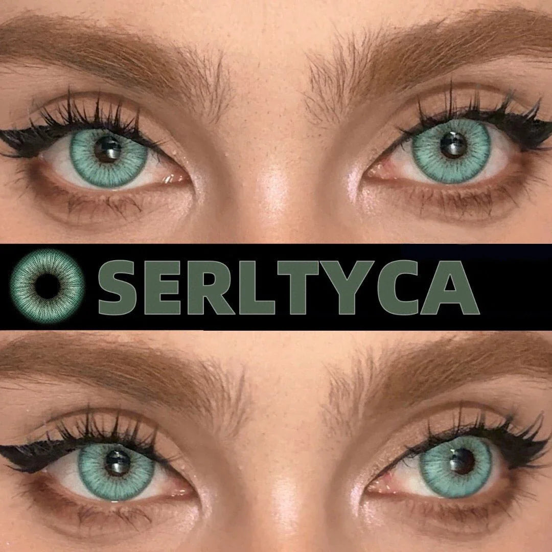 1pair Blue Green Gray Brown Color Contact Lenses Newyork Circle Lens 14.5mm