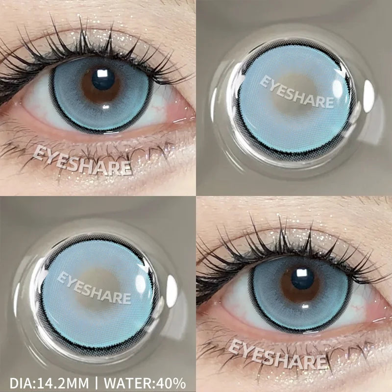 Colored Contact Lenses for Cosplay 2pcs Eyes Makeup Yearly Anime Fashion Purple Lenses Red Contact Lenses Pink Contacts