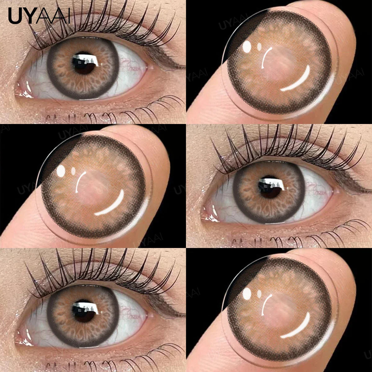 1 Pair Color Contact Lenses for Eyes Blue Pupils Brown Natural Lenses High Quality Green Color Eye Lens Cosmetic Colorcon