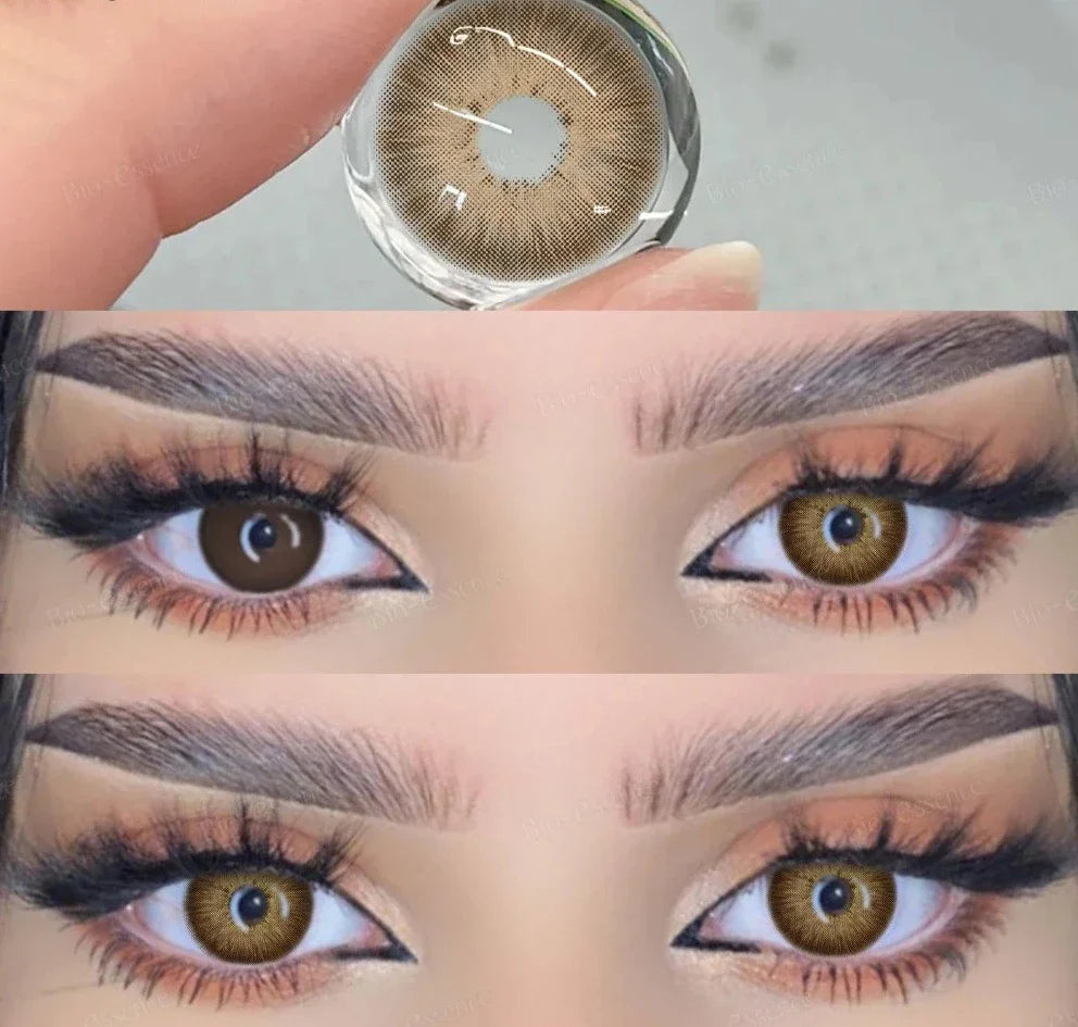 1 Pair Colored Contact Lenses for Eyes Lenses Wolf Grey Contact Lenses High Quality Natural Contact Lenses