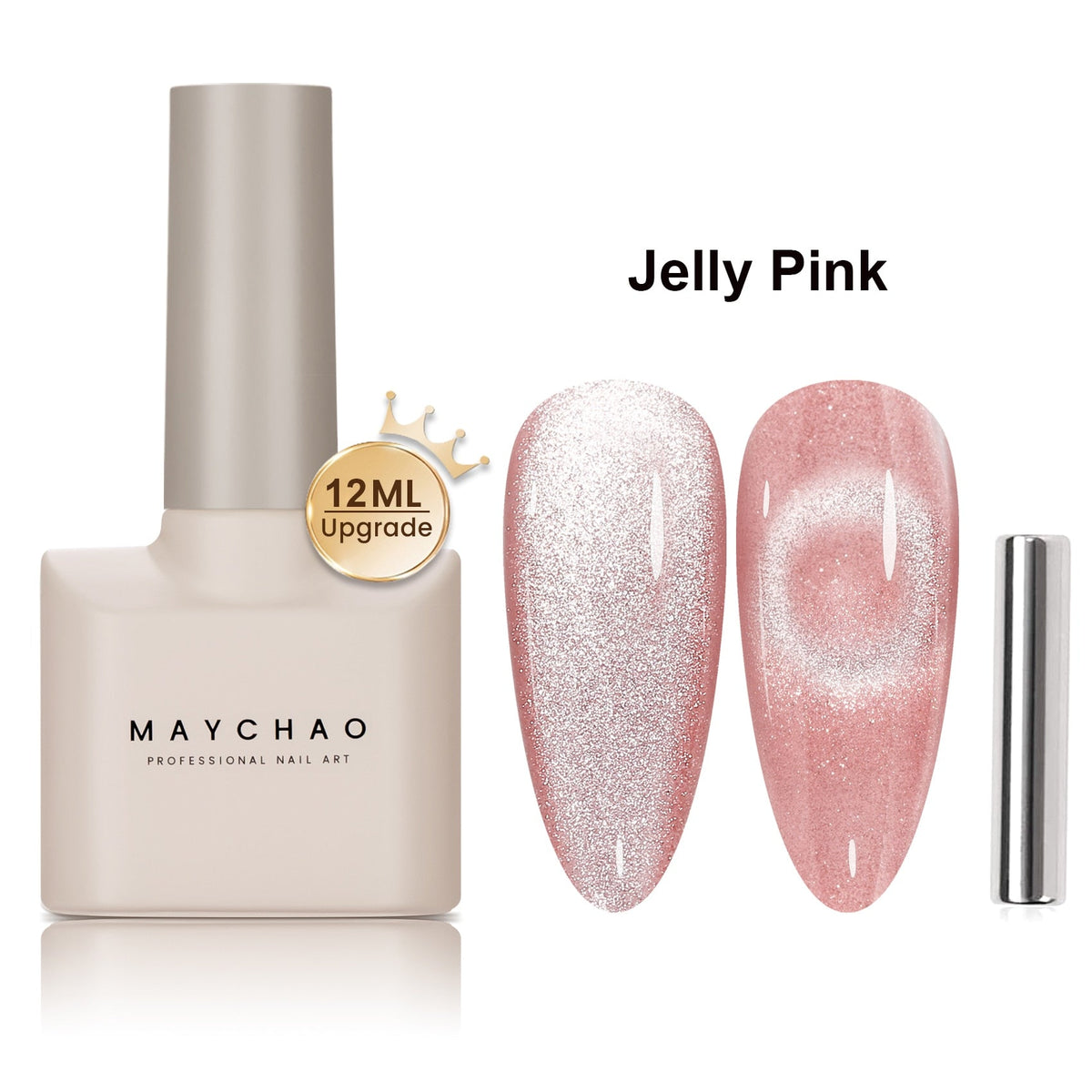 5ml Cat Eye Magnetic Gel Nail Polish Shiny Glitter Gel Lacquer Semi Permanent Soak Off UV LED Varnish Manicure Nail Art