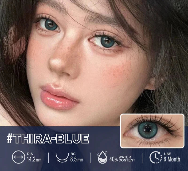 1 Pair Brown color Contact Lenses for Eyes Blue Lenses Gray contact Lenses eye makeup Eye Cosmetics
