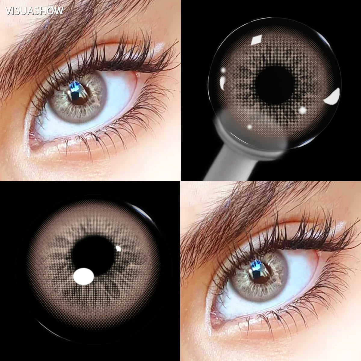 Unspoken Power Colored Contact Lenses with Prescription 14.2mm 6 Months Natural Eye Beauty Makeup Soft Lens