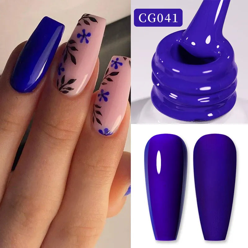 10ml Purple Red Series Gel Nail Polish Winter Dark Purple Nail Art Varnish Semi Permanent Soak Off UV LED Gel